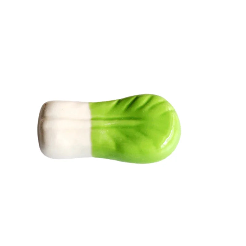 Japanese vegetable garden chopstick rest