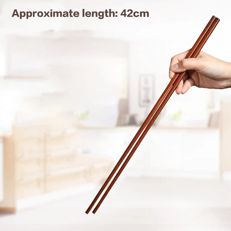 Extra long wooden cooking & serving chopsticks (32cm / 42cm)