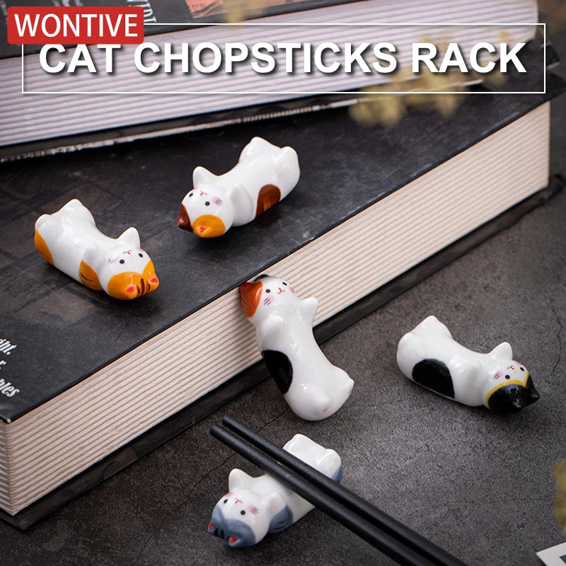 Little cat chopstick rests
