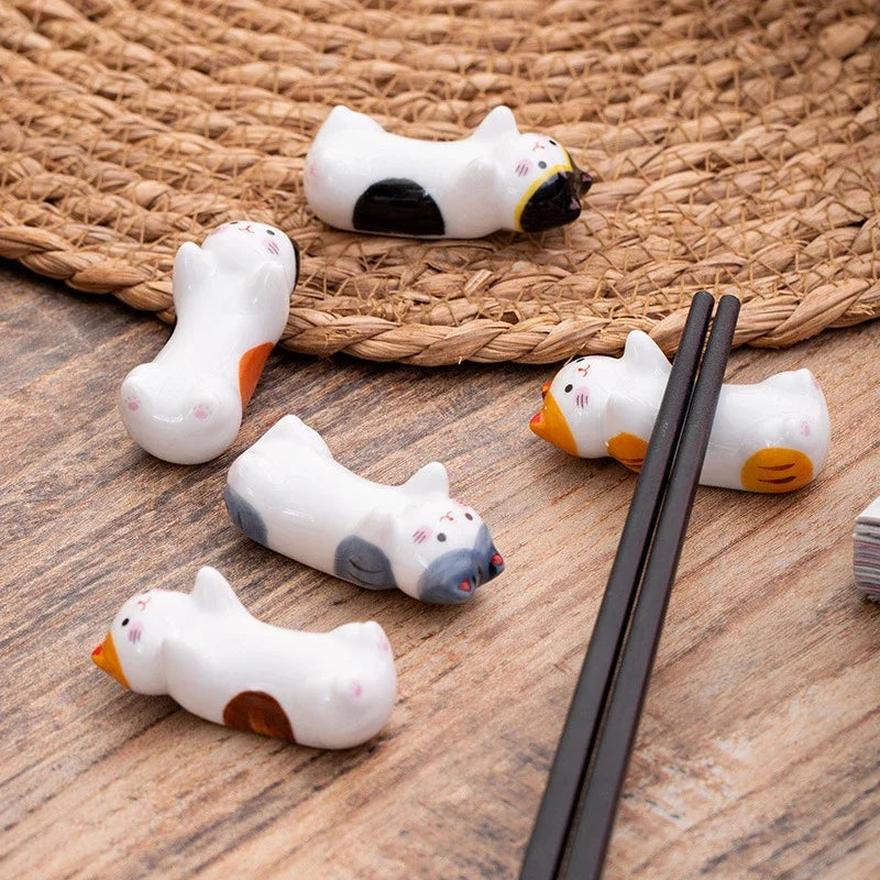 Little cat chopstick rests