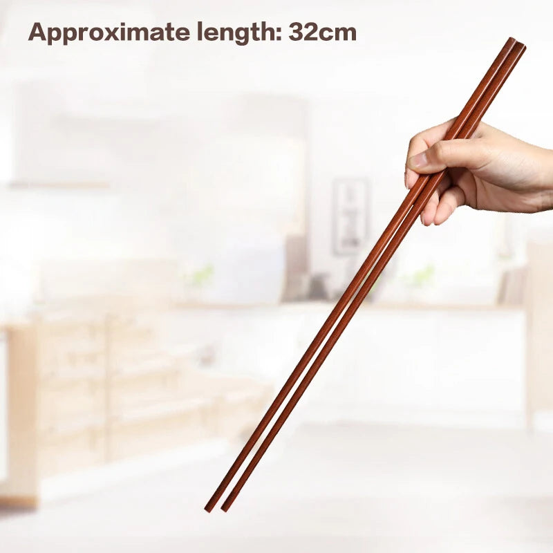 Extra long wooden cooking & serving chopsticks (32cm / 42cm)