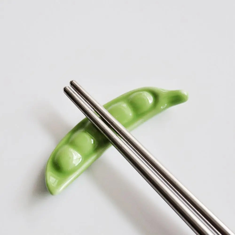 Japanese vegetable garden chopstick rest